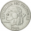 1 Sentimo 1983-1993, KM# 238, Philippines