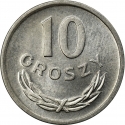 10 Groszy 1949, Y# 42, Poland