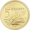 5 Groszy 2013-2024, Y# 925, Poland