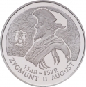 10 Złotych 1996, Y# 307, Poland, Polish Kings and Princes, Zygmunt II August