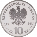 10 Złotych 1996, Y# 308, Poland, Polish Kings and Princes, Zygmunt II August