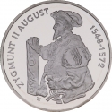 10 Złotych 1996, Y# 308, Poland, Polish Kings and Princes, Zygmunt II August