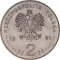2 Złote 1995, Y# 285, Poland, 55th Anniversary of Katyn Massacre
