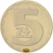 5 Złotych 1975-1988, Y# 81, Poland, With initials JM·N