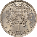 1 Escudo 1927-1968, KM# 578, Portugal