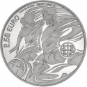 2,5 Euro 2020, KM# 911, Portugal, 2020 Football (Soccer) Euro Cup
