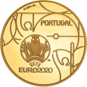2,5 Euro 2020, KM# 911b, Portugal, 2020 Football (Soccer) Euro Cup
