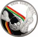 5 Euro 2024, KM# 958a, Portugal, 2024 Football (Soccer) Euro Cup in Germany