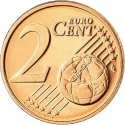 2 Euro Cent 2002-2024, KM# 741, Portugal
