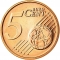 5 Euro Cent 2002-2024, KM# 742, Portugal