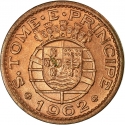 20 Centavos 1962, KM# 16.1, Sao Tome and Principe