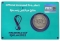 1 Riyal 2022, Qatar, Tamim bin Hamad Al Thani, 2022 Football (Soccer) World Cup in Qatar, Lusail Stadium, Coincard - front