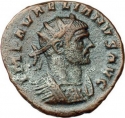 1 Antoninianus 270-275 AD, RIC# V-1 225, Pannonia, Aurelian