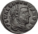 1/4 Follis 305-306 AD, RIC# VI 170a, Pannonia, Severus II