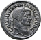 1 Follis 296 AD, RIC# VI 81a, Pannonia, Galerius