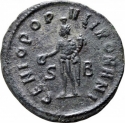 1 Follis 296 AD, RIC# VI 81a, Pannonia, Galerius