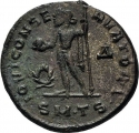 1 Follis 312 AD, RIC# VI 50a, Macedon, Maximinus II