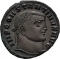 1 Follis 313 AD, RIC# VI 232b, Pannonia, Constantine the Great
