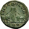 1 Sestertius 244-249 AD, Sear# 3874, Moesia Superior, Philip the Arab