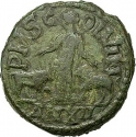 1 Sestertius 250-253 AD, AMNG# 172-177, Moesia Superior, Volusian