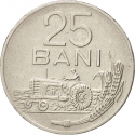 25 Bani 1966, KM# 94, Romania
