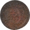 1/2 Kopeck 1730-1754, KM# 188, Russia, Empire, Anna, Ivan VI, Elizabeth, 1730, 1731: 1 line over a year