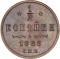 1/2 Kopeck 1881-1894, Y# 30, Russia, Empire, Alexander III