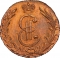 1 Kopeck 1764-1779, C# 3, Siberia, Catherine II the Great
