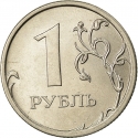 1 Ruble 2016-2024, Y# 1673, Russia, Federation