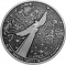 25 Rubles 2021, Russia, Federation, First Human Spaceflight, 60th Anniversary