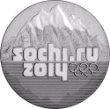 25 Rubles 2011-2014, Y# 1298, Russia, Federation, Sochi 2014 Winter Olympics, Olympic Emblem