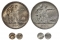 1 Ruble 1924, Y# 90, Russia, Soviet Union (USSR), Windows variations: rectangular (left), square (right)
