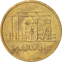 50 Franken 1954, KM# 3, Saar, Protectorate