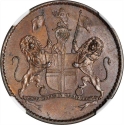 1/2 Penny 1821, KM# A4, Saint Helena