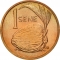 1 Sene 1974-1996, KM# 12, Samoa, Tanumafili II