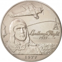1 Tala 1977, KM# 26, Samoa, Tanumafili II, 50th Anniversary of Charles Lindbergh's Transatlantic Flight