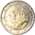 2 Euro 2017-2024, KM# 562, San Marino