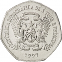 2000 Dobras 1997, KM# 91, Sao Tome and Principe, Food and Agriculture Organization (FAO)