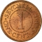 1 Cent 1948, KM# 5, Seychelles, George VI