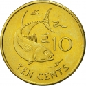 10 Cents 1982-2003, KM# 48, Seychelles