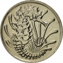 10 Cents 1967-1985, KM# 3, Singapore