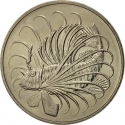 50 Cents 1967-1985, KM# 5, Singapore