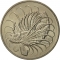 50 Cents 1967-1985, KM# 5, Singapore