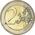2 Euro 2009, KM# 103, Slovakia, 10th Anniversary of the European Monetary Union and the Introduction of the Euro