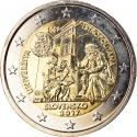 2 Euro 2017, KM# 149, Slovakia, 550th Anniversary of the Academia Istropolitana