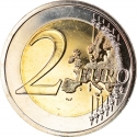 2 Euro 2017, KM# 149, Slovakia, 550th Anniversary of the Academia Istropolitana