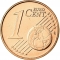 1 Euro Cent 2009-2024, KM# 95, Slovakia