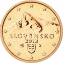 2 Euro Cent 2009-2024, KM# 96, Slovakia