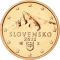 2 Euro Cent 2009-2024, KM# 96, Slovakia