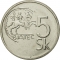 5 Korún 1993-2008, KM# 14, Slovakia